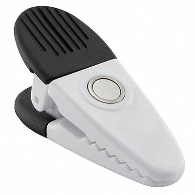 MASTER MAGNETICS 7523 Magnetic Plastic Clips White PK2