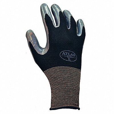 SHOWA 370BS06 H5472 Coated Gloves Black/Grey S PR