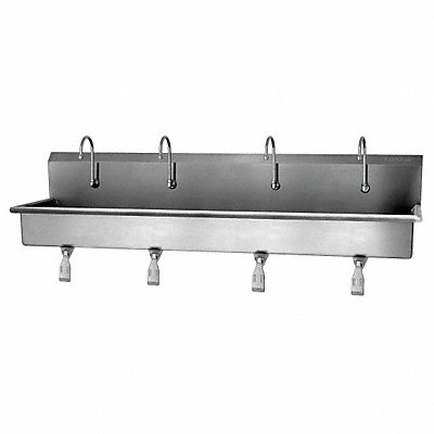 SANI-LAV 58W1 SaniLav Wash Sta Rect 77inx16-1/2inx8in