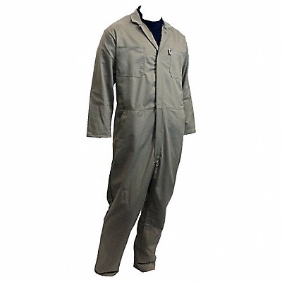CHICAGO PROTECTIVE APPAREL 605USK2XL H5437 Flame Resistant Coverall Khaki 2XL