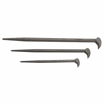 STANLEY J2138 Pry Bar Set Pieces 3 Alloy Steel