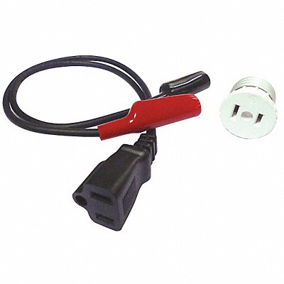WESTWARD 23V747 Alligator Plug/Lighting Adaptor