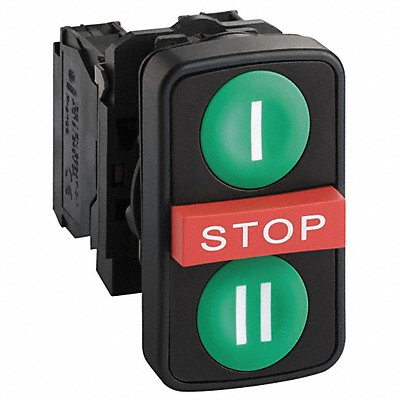 SCHNEIDER ELECTRIC XB5AA731327 MultiheadOperator Non Illuminated Red 2NO/1NC
