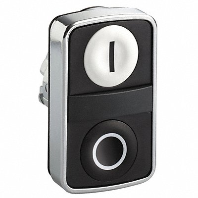 SCHNEIDER ELECTRIC ZB4BA7121 MultiheadOperator Blk Wht Non Illuminated 22mm