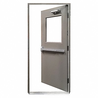 SECURALL HDQH3680RH Steel Door with Sub-Frame