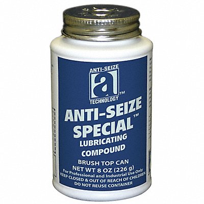 ANTI-SEIZE TECHNOLOGY 18010 Heavy Duty Anti-Seize 8 oz BrshTp Cn