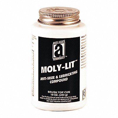 ANTI-SEIZE TECHNOLOGY 12012 Heavy Duty Anti-Seize 10 oz BrshTp Cn