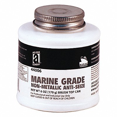 ANTI-SEIZE TECHNOLOGY 44006 Marine Grade Anti-Seize 6 oz BrshTp Cn