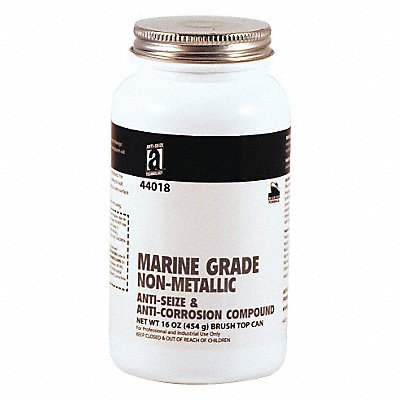 ANTI-SEIZE TECHNOLOGY 44018 Marine Grade Anti-Seize 1 lb BrshTp Cn
