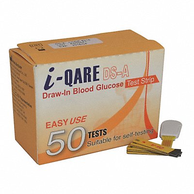 MEDSOURCE MS76012 Glucose Test Strip Blood Sample PK50