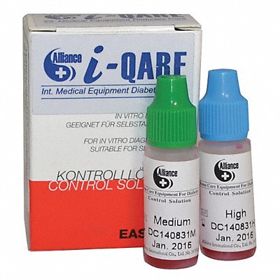 MEDSOURCE MS76016 Glucose Test Solution Blood Sample