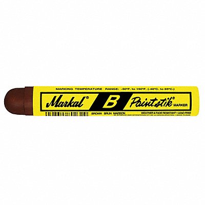 MARKAL 80229 H7745 Paint Marker 11/16 in Brown PK12