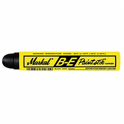 MARKAL 80623 Paint Marker 11/16 in Black PK12