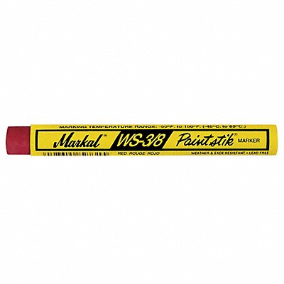 MARKAL 82422 H7742 Paint Marker 3/8 in Red PK12