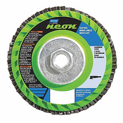 NORTON 66623399000 Fiber Disc 4 1/2 in Dia 5/8in Arbor