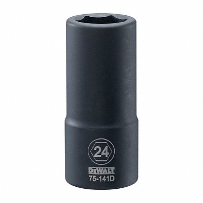 DEWALT DWMT75141OSP Deep Impact Socket 3/4 IN DR 24MM