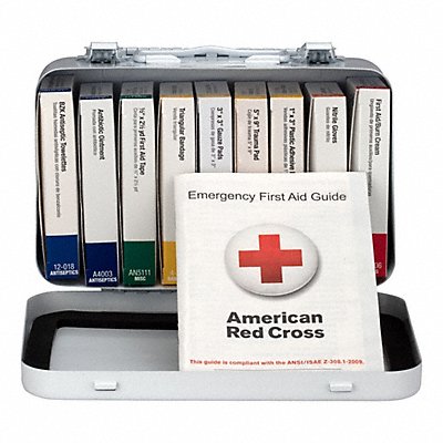 FIRST AID ONLY 240AN First Aid Kit w/House 65pcs 2 3/8x5 WHT