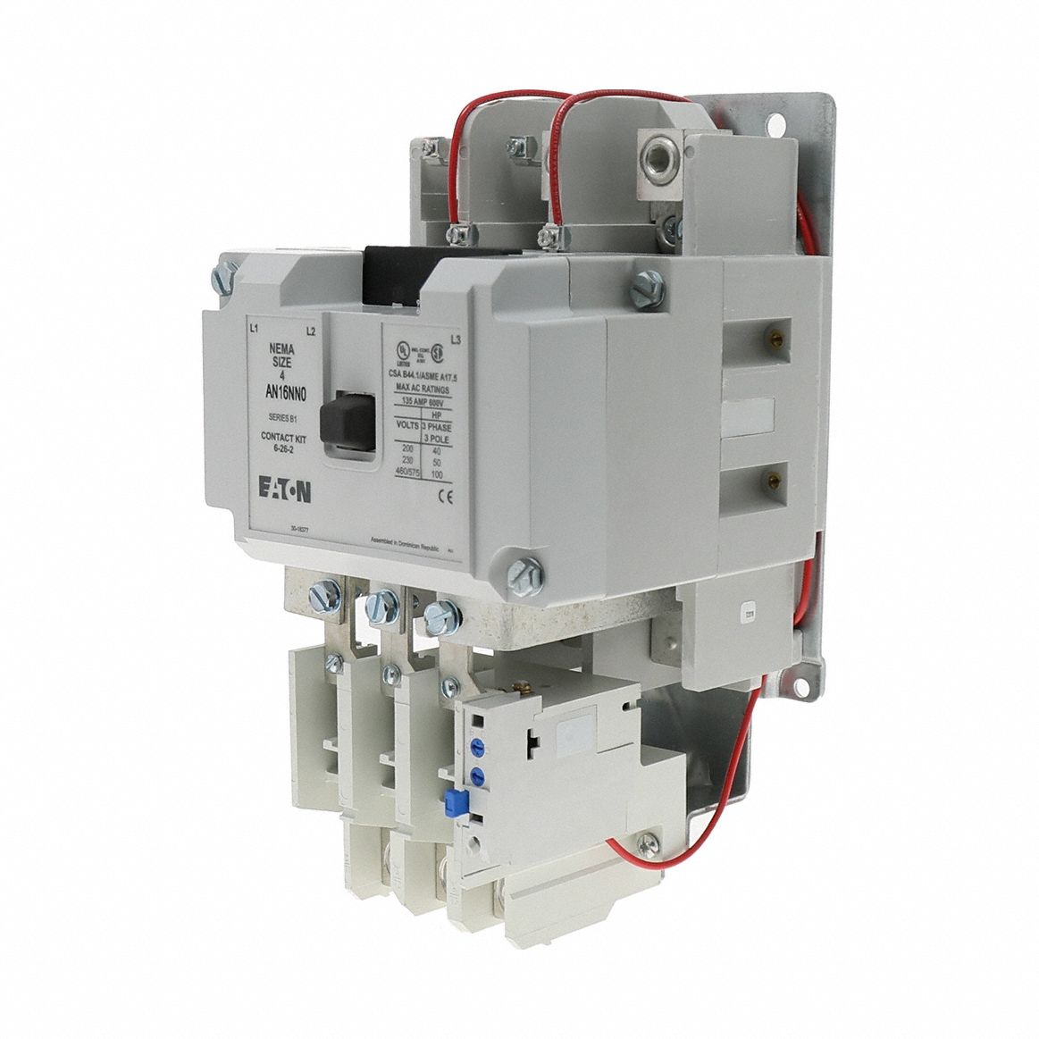 EATON CUTLER HAMMER AN16NN0A IEC Magnetic Motor Starter 6.63 W