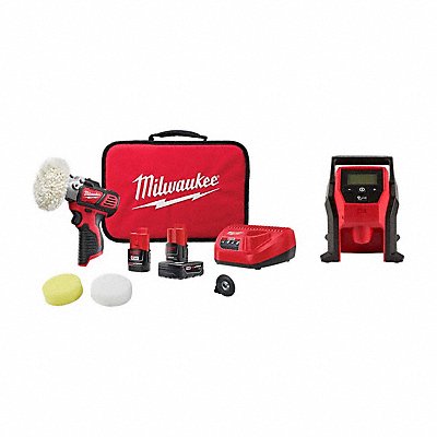 MILWAUKEE 243822X247520 M12 Polisher/Sander Kit + M12 Inflator