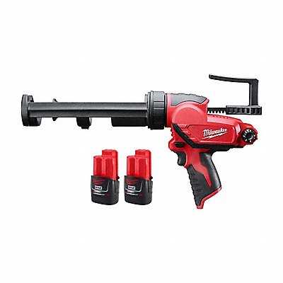 MILWAUKEE 24412048112412 M12 Caulk Gun + M12 Battery 2PK