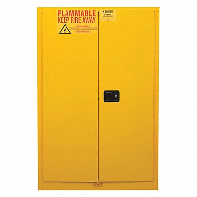 DURHAM MFG 1045M50 Flammable Safety Cabinet Manual Door 45 gal.