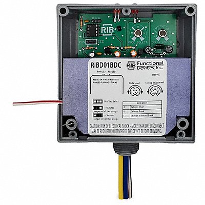 RIB RIBD01BDC Time Dly Rly 20A SPDT 120VAC Dry Contact