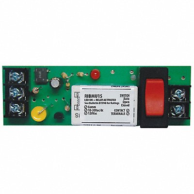 FUNCTIONAL DEVICES INC / RIB RIBMU1S Track Mount Relay 15A SPST-N/O