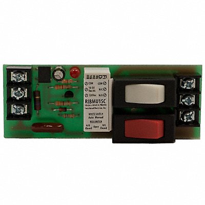 FUNCTIONAL DEVICES INC / RIB RIBMU1SC Track Mount Relay 15A SPDT 12VAC/DC