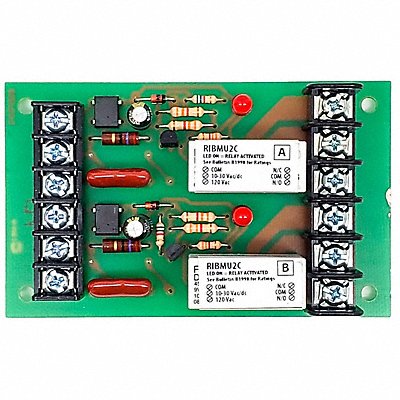 FUNCTIONAL DEVICES INC / RIB RIBMU2C Track Mount Relays 15A 2 SPDT