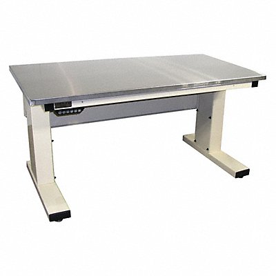 PROLINE MVSII6030SSH11 Workstation Adjust 60 x30 S/S Lt Beige