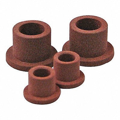 BUNTING BEARINGS BJ4F101408 Flanged Sleeve Bearing 5/8 in Bore PTFE