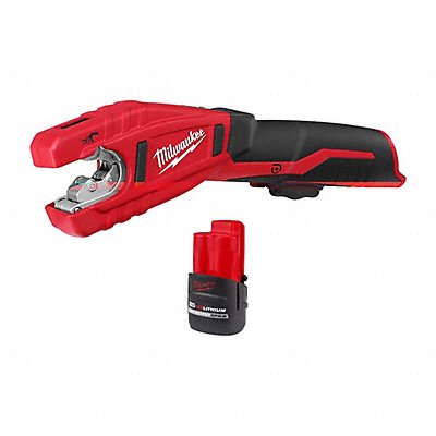 MILWAUKEE 24712000000000 M12 Copper Tubing Cutter +CP2.5 Battery