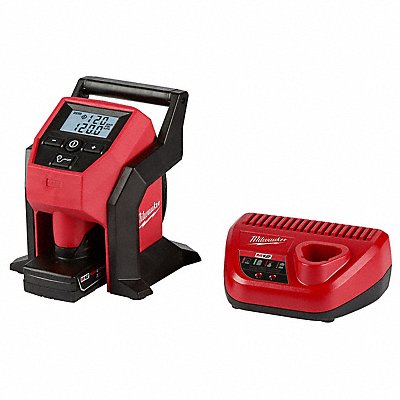 MILWAUKEE 247521XC CordlessInflatorKit HoseL26 BatteryIncl