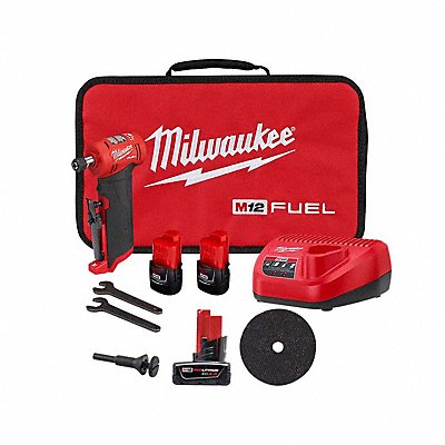 MILWAUKEE 2.48522481124404E+21 M12 Die Grinder KitBattery WheelArbor