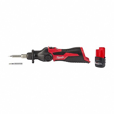 MILWAUKEE 24882048112425 M12 Soldering Iron +M12 HO CP2.5 Battery