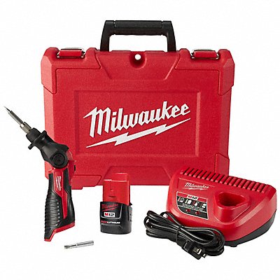 MILWAUKEE 248821 MILWAUKEE M12 5pc Crdles Solder Iron Kit