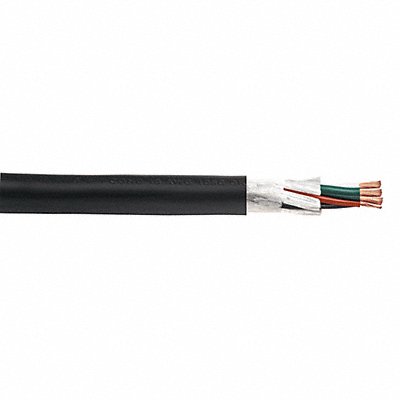 CAROL 890633501 PortableCord 3Cond 16AWG Black 250ft