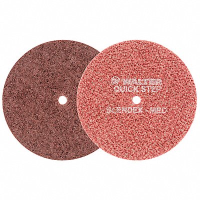 WALTER SURFACE TECHNOLOGIES 07R603 Conditioning Disc 6 in Dia Medium