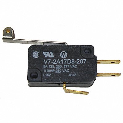 HONEYWELL V72A17D8207 Mini Snap Action Switch Roller Lever 1NO/1NC