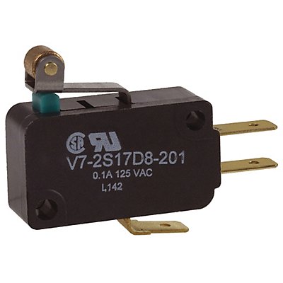 HONEYWELL V72S17D8201 Mini Snap Action Switch Roller Lever 1NO/1NC