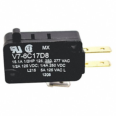 HONEYWELL V76C17D8 Mini Snap Action Switch Plunger 1NO/1NC