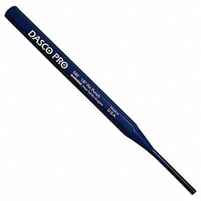 DASCO PRO 582 Pin Punch 1/8 x 5-1/2 In Carbon Steel