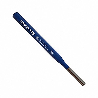 DASCO PRO 589 Pin Punch 1/4 x 6 In Carbon Steel