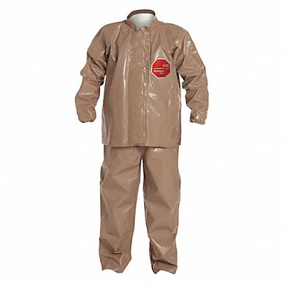DUPONT C3750TTNLG000600 Jacket Overall Tan L PK6