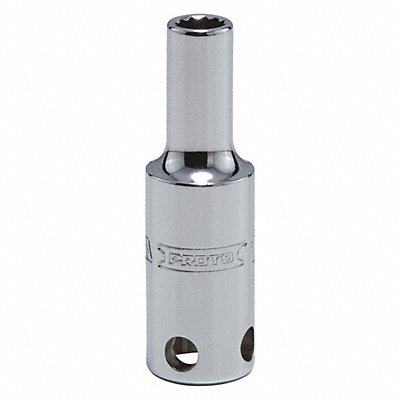 PROTO J5008TT Socket Steel Chrome 1/4 in
