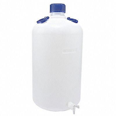 GRAINGER 2086050050 Carboy 50 L 700 mm H White