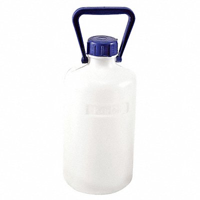 GRAINGER 2086850005 Carboy 5 L 345 mm H White