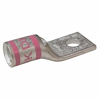 GRAINGER 24C363 One Hole Lug Compression Connector Short Pink 42