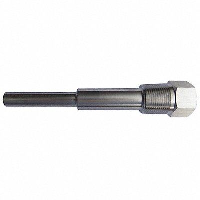 GRAINGER 24C462 Bimetal Thermowell 316SS 1/2 NPSM