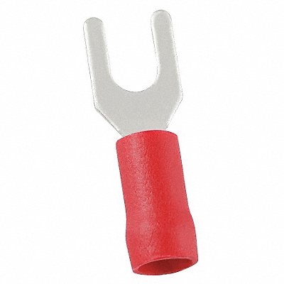 POWER FIRST 24C913 Fork Terminal Tin Copper Red PK100